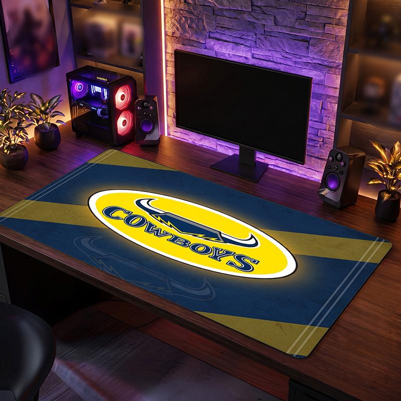 North Queensland Cowboys Pattern Mousepad Anti?Slip Rubber Desk Pad For Gaming Working Desktop Decoration