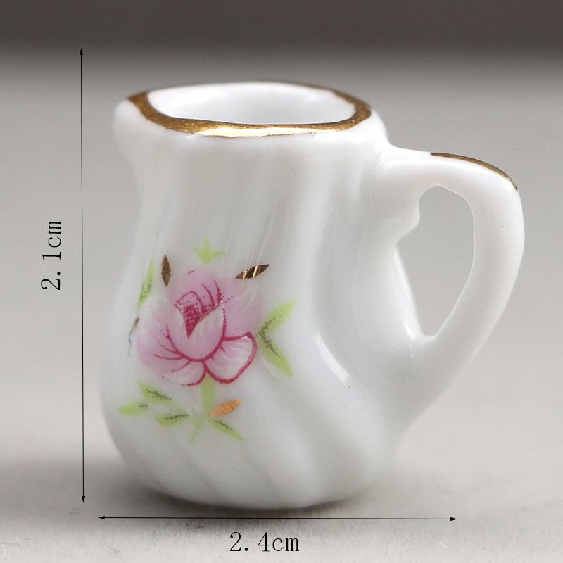 Miniature Dollhouse Ceramic Model Ornaments