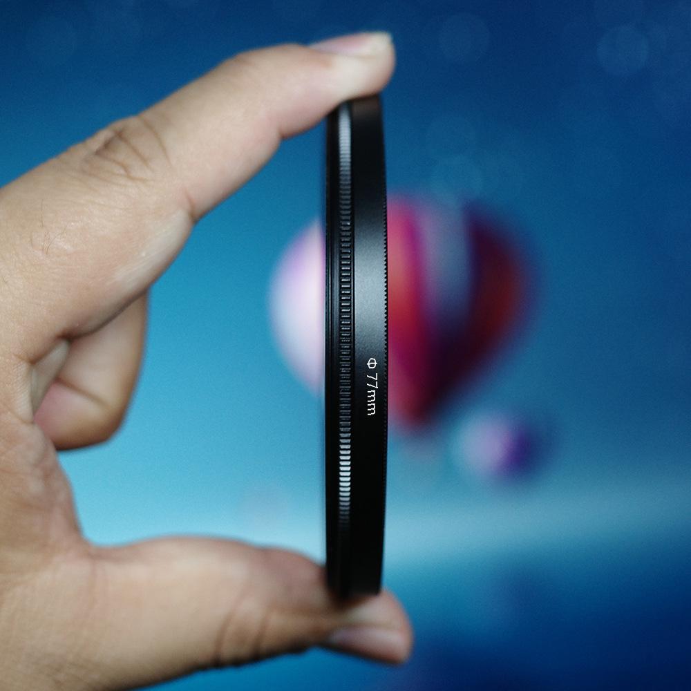 FF018 Filtro sfocatura primo piano per fotocamere SLR - Accessorio effetto speciale mezzaluna