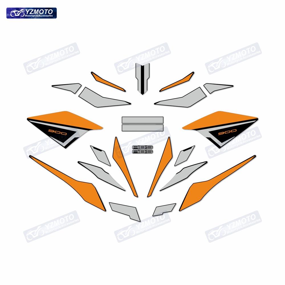 For Z900 Z900SE Z900F ZR900F 2021 2022 2023 2024 Motorcycle Full Set Fairing Sticker Motorbike Reflective Decal Stickers Kit