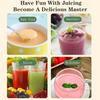 Portable Juicer Blender Fruit Juice Mixer 300ML Large Capacity BPA Free Leak-proof Rechargeable Wireless Electric Juicer
