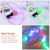 Flying Disc with Light Kids Toy Glowing Aerial Disc 15Pcs Pack