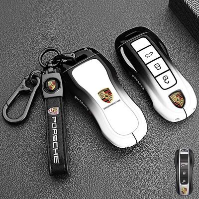 Stop cynku Dla Panamera Carman Macann Bobst Cayenne 911 981 991 970 996 Etui Pokrowiec Osłona Kluczyka Samochodowego