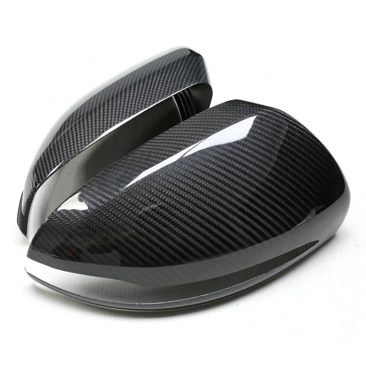 Carbon Fiber Rearview Mirror Cover Housing for Mercedes Benz W205 W213 W222 W257 C E S GLC CLS GLA GLB Class Side Mirror Trim