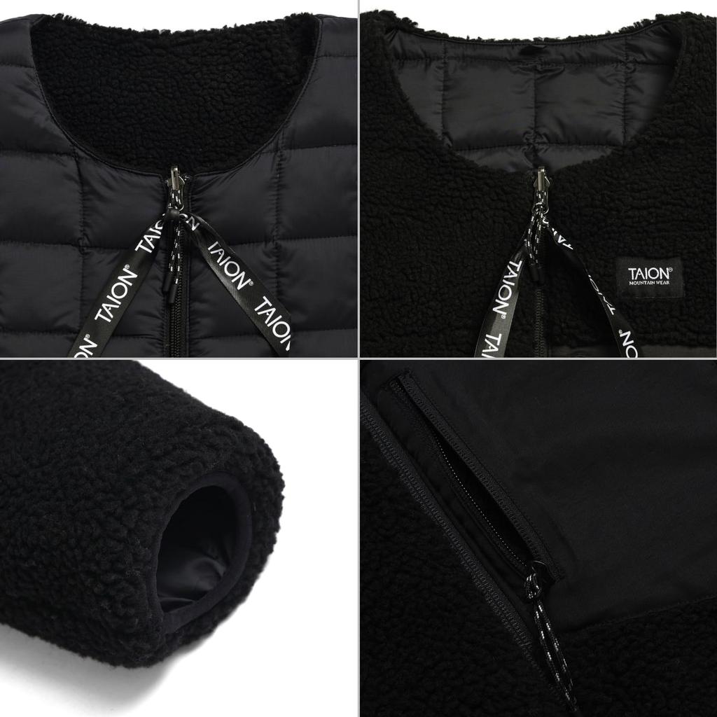 Taion R104MB Down Navy X Ivory Jacket,