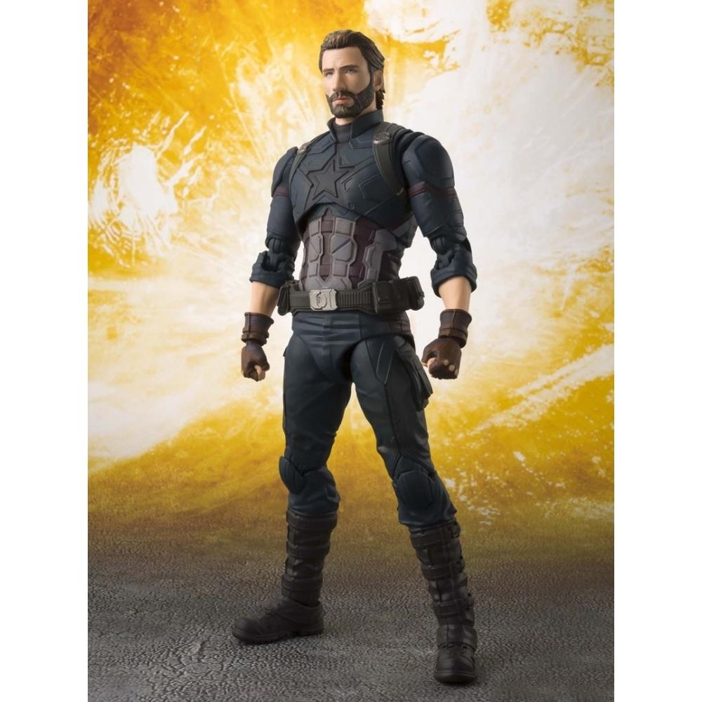 

Фигурка Капитана Америки Marvel Avengers Infinity War, Bandai SH Stock Complete