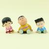 6pcs/set Kawaii Doraemon Cartoon Desktop Anime Ornaments Cute Action Figure Decoration Model Doll Girls Boys Birthday Gifts