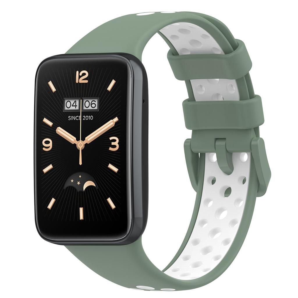 Strap For Xiaomi Mi Band 7 Pro Watch Band Creative Two-color Style Silicone Bracelet Replacement For XiaoMi Band 7Pro Wristband