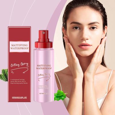 Setting Spray Natürliches, leichtes Setting, feuchtigkeitsspendend, frisch, langanhaltend, Ölkontrolle, Setting Spray, 60 ml