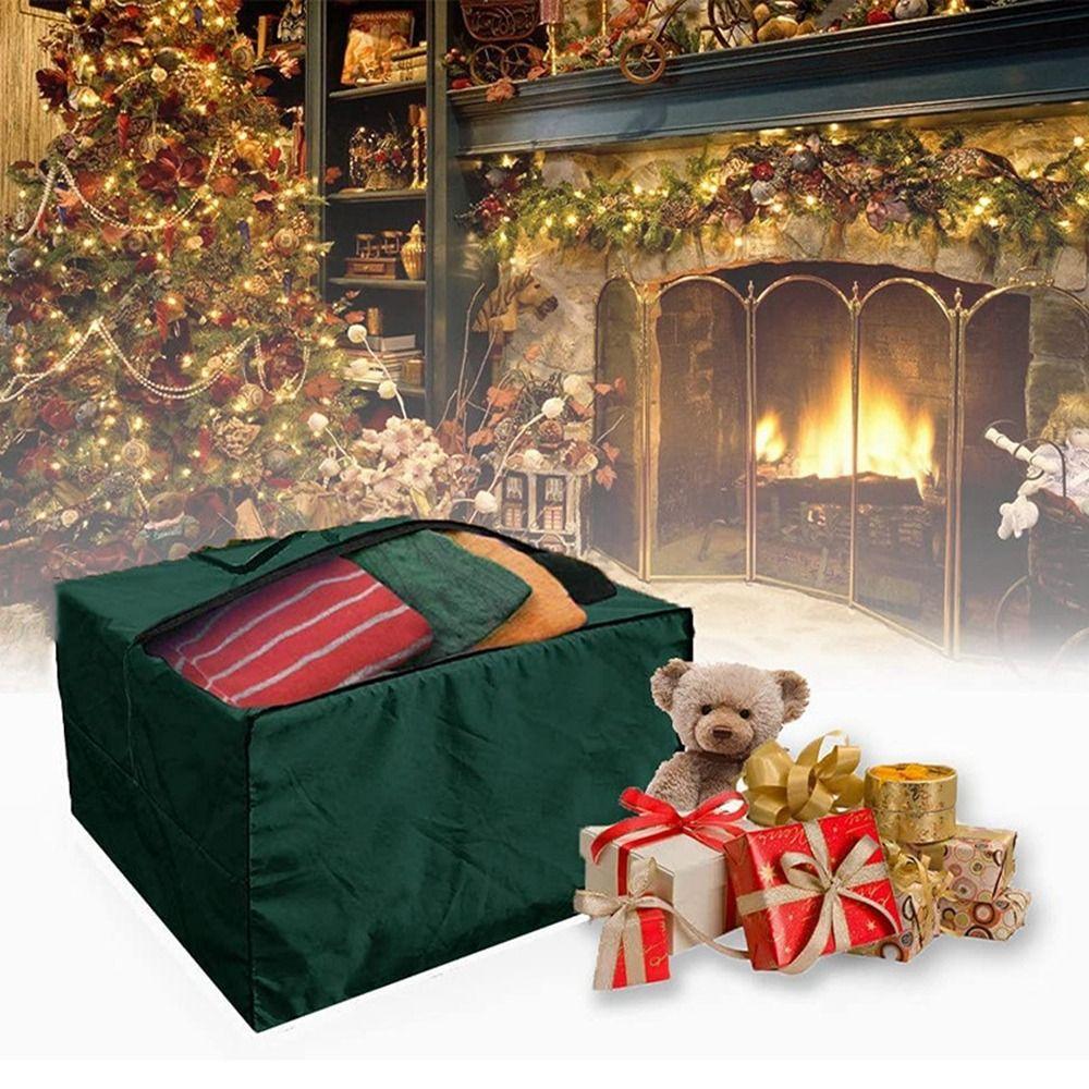 Square Cushion Storage Bag Black Chair Cover Storage Bag Multifunctional Quilts Storage Bag  Toys