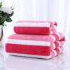 1 Pc Stripe Thickened Absorbent Soft Bath Towel for Home