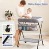 Foldable Multifunctional 0-3 Years Old Newborn Care Diaper Nursing Table Height Adjustable Baby Diapers Changing Table
