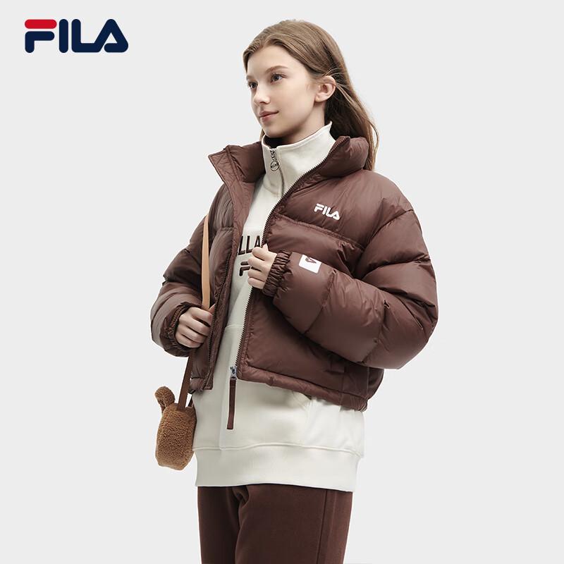 FILA Women's Loose Fit Short Puffer Down Jacket