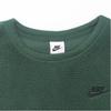 Nike Club Fleece Solid Crew Neck Sweatshirt with Zip Pocket Men Sweatshirt Spruce-Green FB8379-323