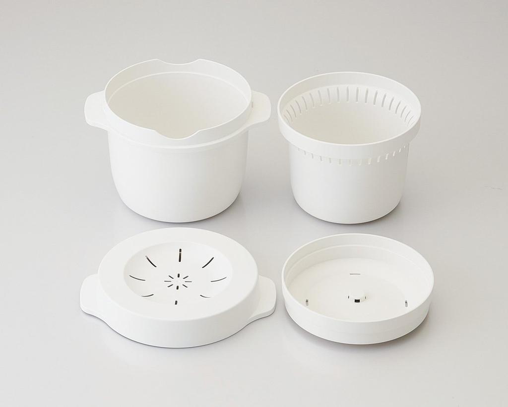 Basic Steam Rice Maker [White]