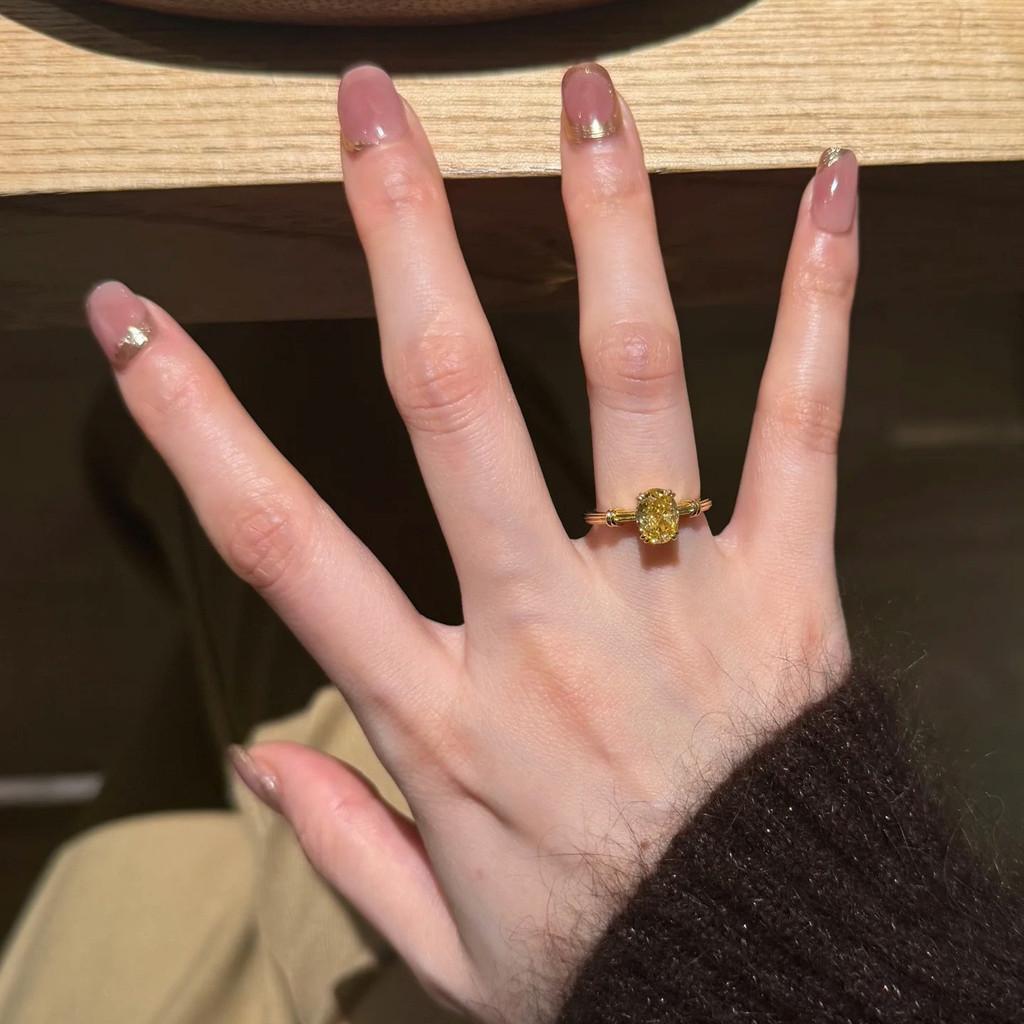 Retro Style Open Finger Ring With Layer For Womens Trendy Hand Jewelry
