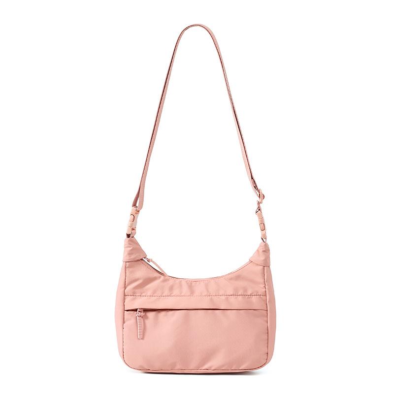 Unisex Shoulder Bag Travel Crossbody Bag Water-Repellent Lightweight Nylon Bag