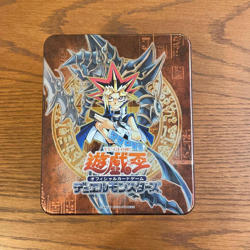 Used Yu-Gi-Oh! Early Opened Pack + Can Case + Normal Cards