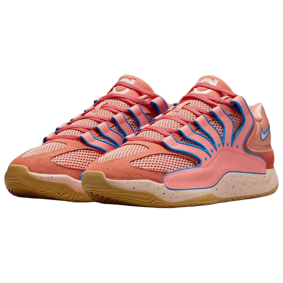 

Новые мужские баскетбольные кроссовки Nike KD 18 с низким верхом, устойчивые к истиранию, атомно-розовые HV1992-601 45.5