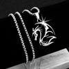 Trendy Brand Fashionable Titanium Steel Necklace, Men's Trendy Jewelry, Titanium Steel Pendant