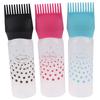 Hair Dye Bottle Shampoo Hair Coloring Dyestuff Applicator Bottle With Comb Teeth
