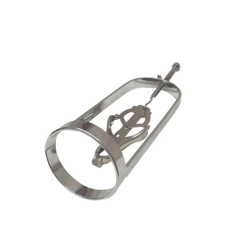 Women Stainles Steel Forture Play Clamps Metal Nipple Clips Breast Breast Enlarger Sucker BDSM Bondage Restraint Fetish Sex