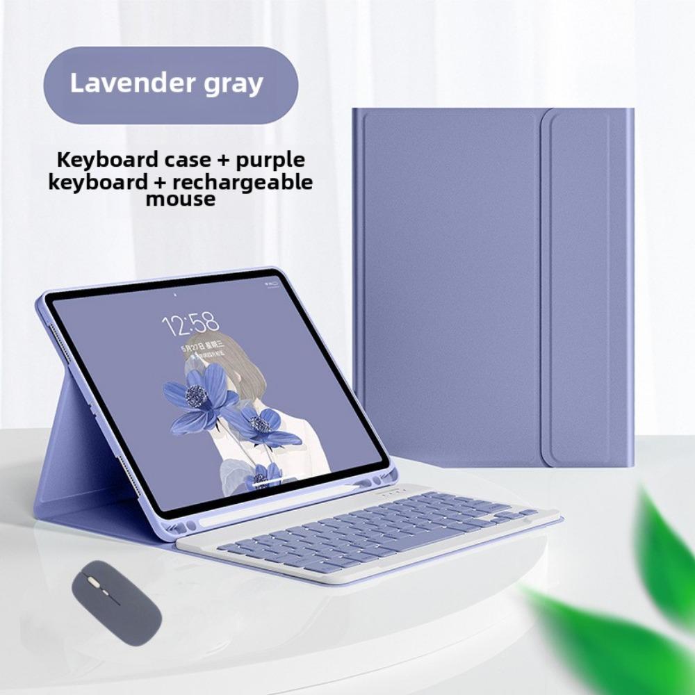 Bluetooth Keyboard Case for iPad Pro 11 with Pencil Holder 10.2 Mouse Keyboard Combo Mini 6 Protective Cover