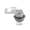 Metal Cabinet Airbox Lock Durable Mini Cam Lock with Quick Clip Mini Cam Lock with Quick Clip for Cash Box Decorative