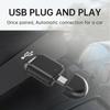2-in-1Carplay Dual Connector Adapter USB&Type-C für Apple Carplay Android Auto Kabelgebunden zu Drahtlos Carplay Dongle Smart Box