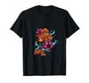 Flower and Koi Carp T-shirt