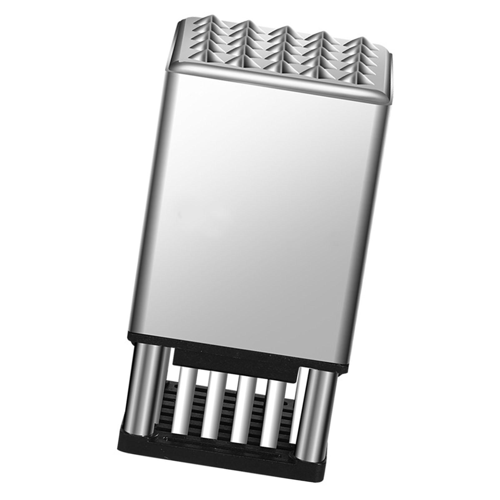 

Meat Tenderizer Stainless Steel Double Sided Ergonomic Versatile Sharp Needle Blades Tenderizer Tool for Baking Cooking