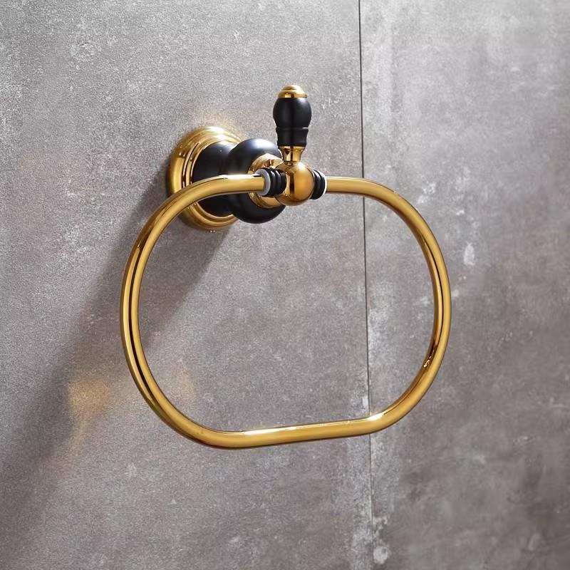 Brass Jade Towel Rack Gold Bathroom Shelf,Soap Holder Towel Rods,Towel Hanger Paper holder,Toilet Brush Holder Bathroom Hardware