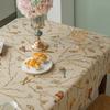 Light Luxury Small Fresh Tablecloth Chenille Waterproof and Oil Proof Home Dining Tablecloth