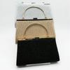 Shoulder Bag Fashionable Women Evening Handbag Elegant Glitter Crossbody Bag Pleated Luxury Chain Dinner Purse Storage