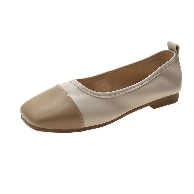 Frühling Mesh Flats Frauen Square Toe Täglichen Loafers Atmungsaktive Flats Fahren Schuhe Bootsschuhe Frau Flats