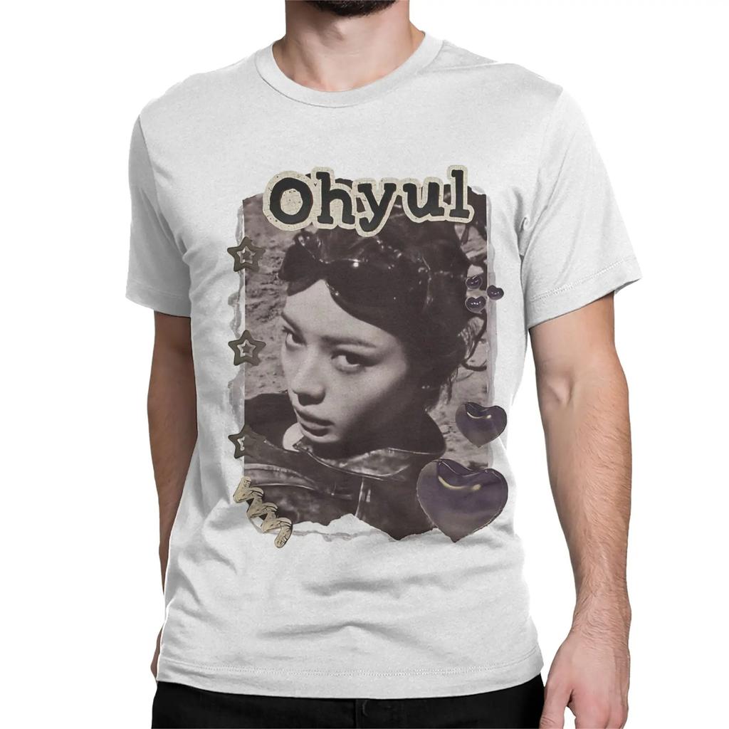 2026 Lngshot Ohyul Rising Gruppo K-Pop Hip-Hop Magliette Kpop per Uomo Donna Cotone Magliette a Manica Corta Abbigliamento Estivo