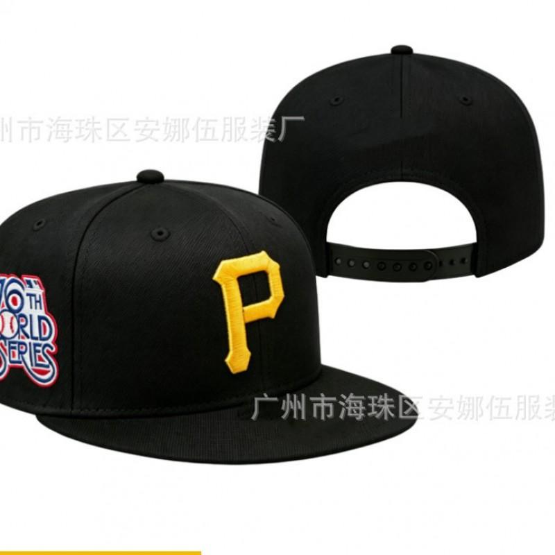 2026 Baseball Cap Men Women Embroidered Flat Brim Hip Hop Pirates Team Sports Hat