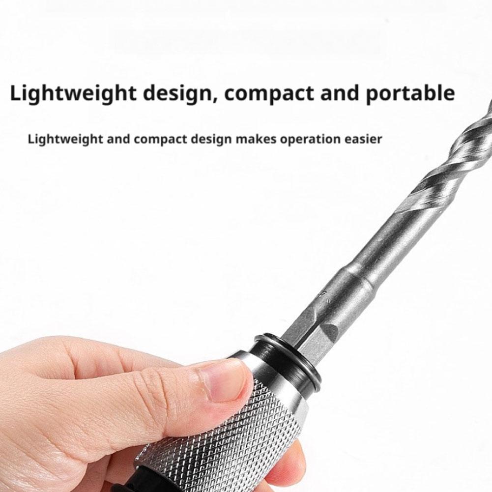 Rotary Hammer Adapter with 4pcs Impact Drill Bits Set Quick-Release Electric Hammer to Converter Kit for Electric Wrench Tools