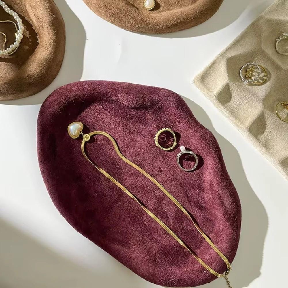 Mini Jewelry Tray Cloud Shape Jewelry Display Plate  for Ring Stud Brooch Hair Clip