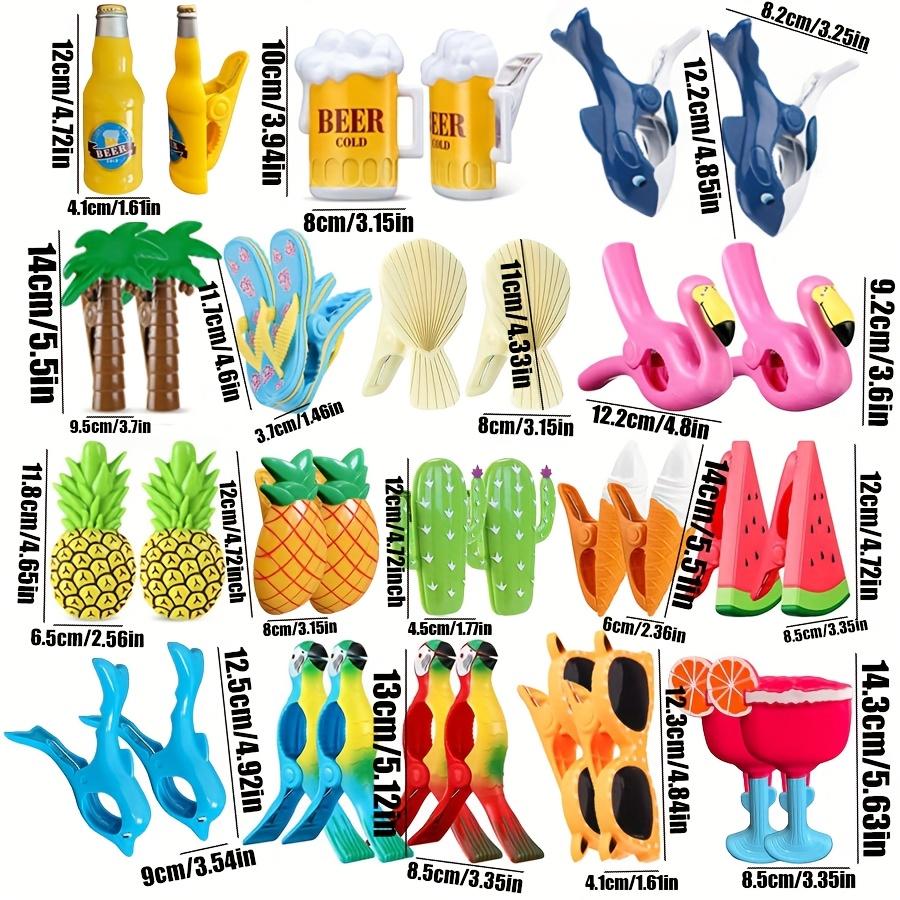 Beach towel clip summer portable chair rack large plastic clothes pins clothes drying pins towel clips
