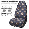 Universal Car Seat Towel Cover - All-Season Front Seat Protector for Gym and Workout