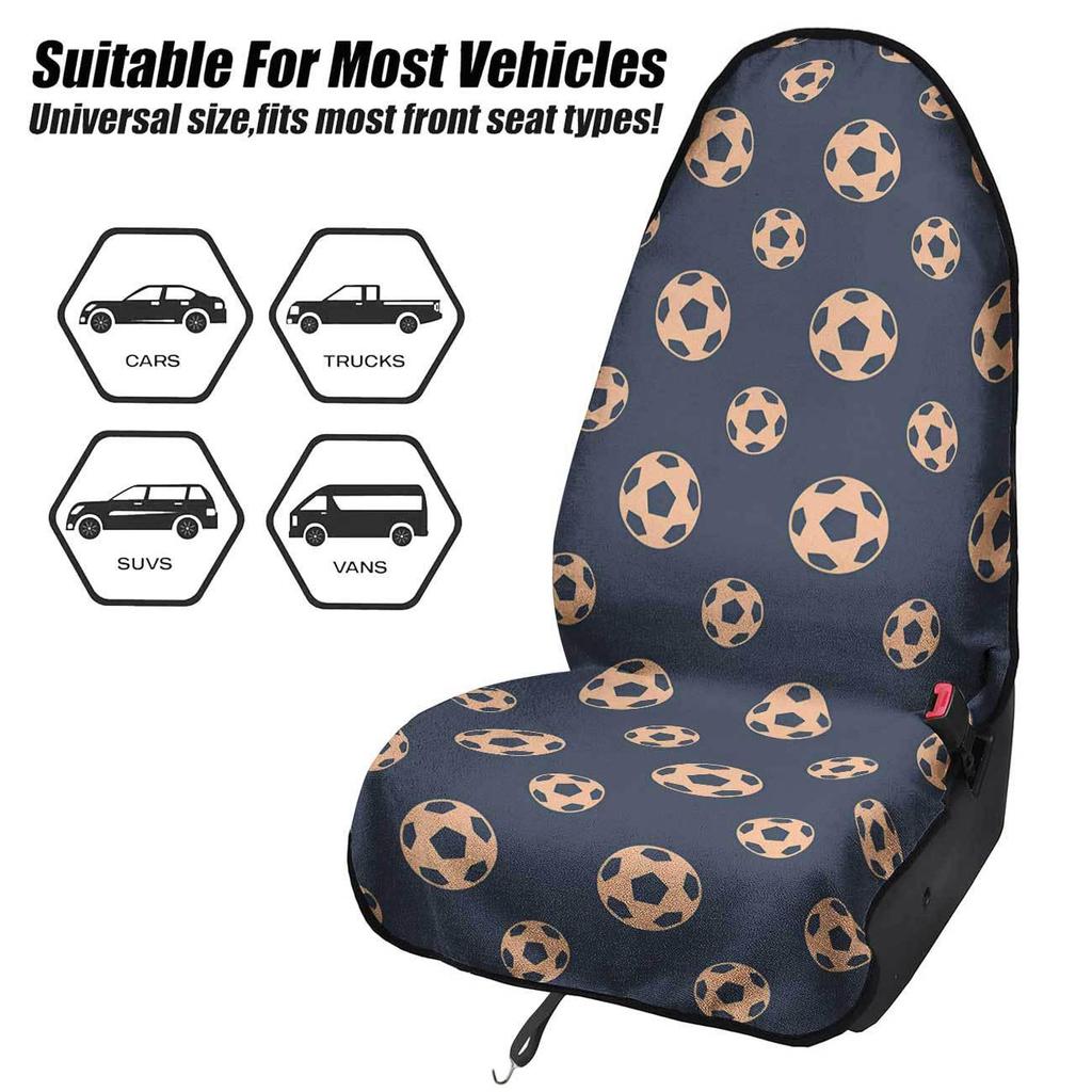 Universal Car Seat Towel Cover - All-Season Front Seat Protector for Gym and Workout