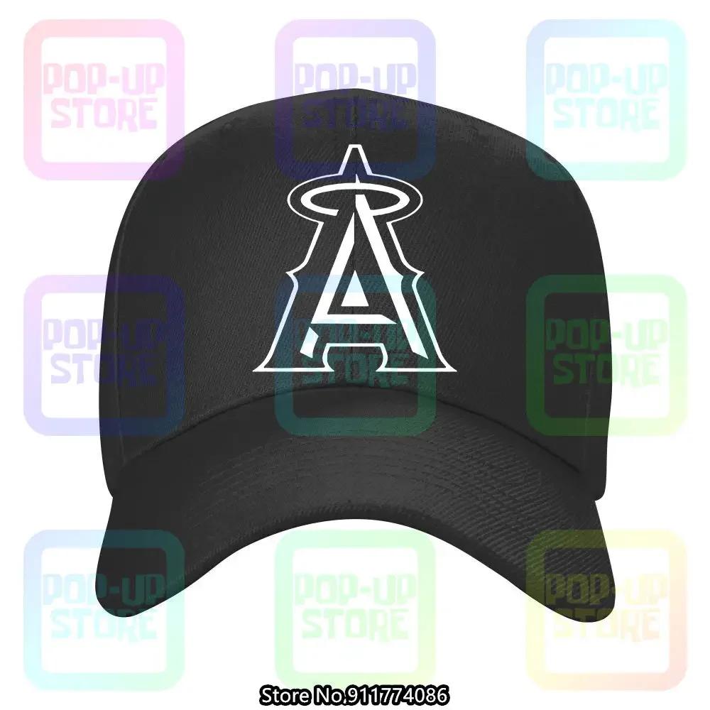 Angels Black Fan Baseball California Anaheim Champs All Cotton Truck Driver caps Baseball Cap For UnisexWomen
