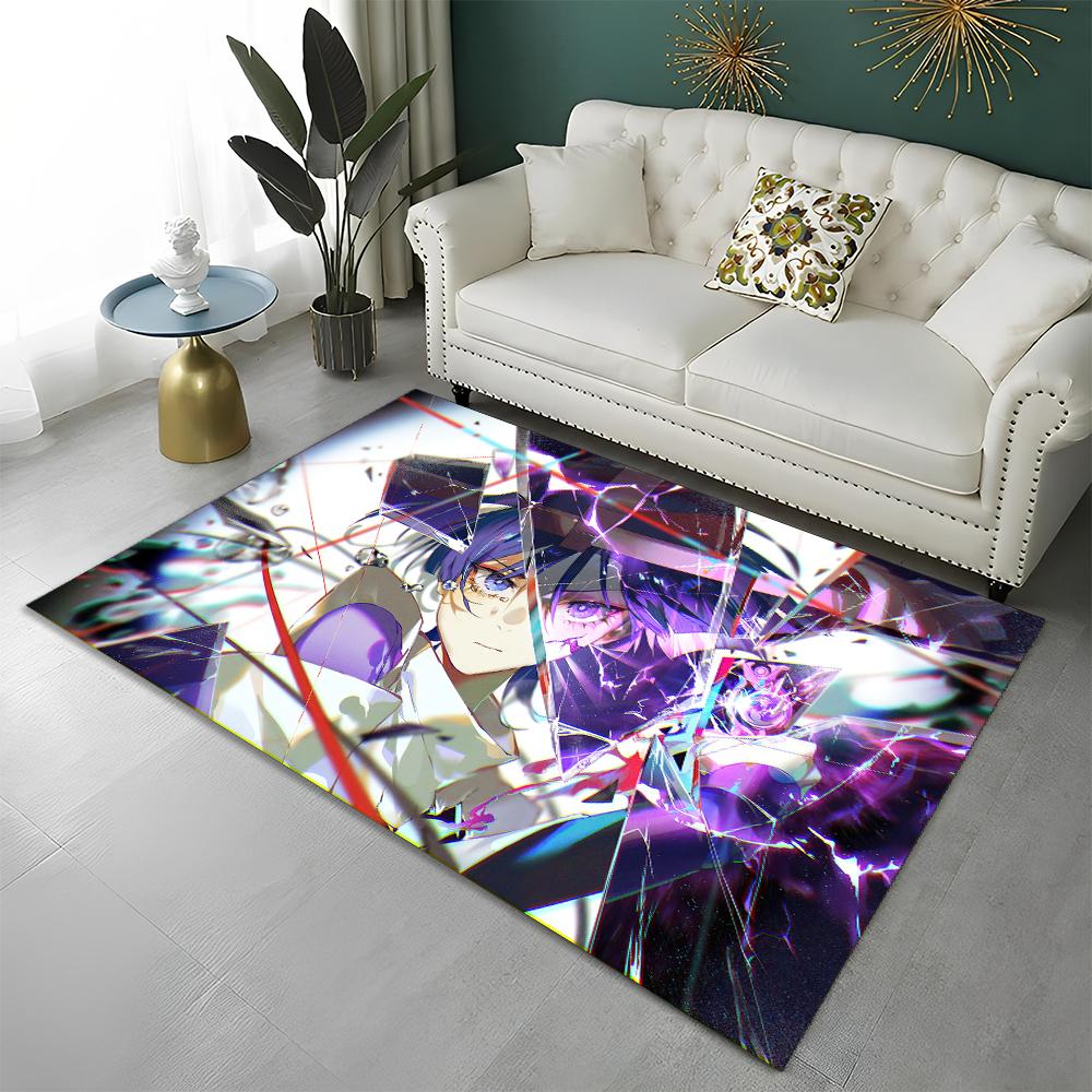 Game Genshin Impact Gamer Cartoon  Carpet Rug for Home Living Room Bedroom Sofa Doormat Decor,Child Area Rug Non-slip Floor Mat