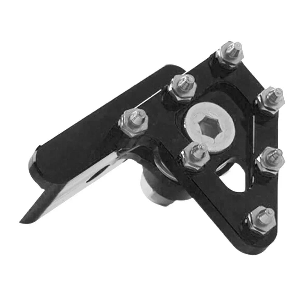 Motorcycle Folding Brake Head Accessories CRF/KLX/YZF Universal Brake Pedal Head Rotatable CNC Aluminum Alloy Brake Pedal чёрный