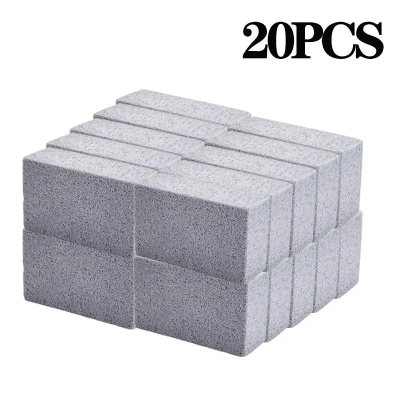 1-20PCS BBQ Grill Cleaning Bricks BBQ Heat Resistant Cleaning Pumice Brush Powerful Stain Remover Cleaning Tools BBQ Tools