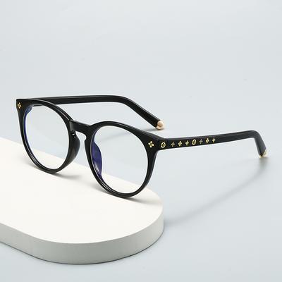 Große Fassung Schwarze Brille Premium Design Brillengestelle