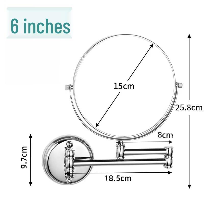 

Oeny Foldable Wall-Mounted Double-Sided Mirror
