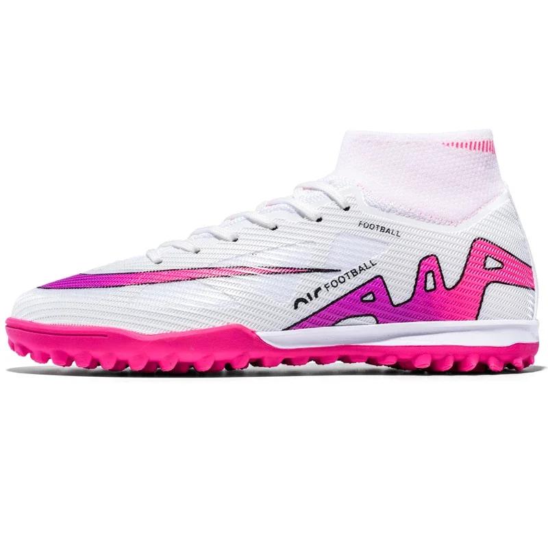 Original New Men Soccer Shoes Indoor Professional Society Cleats Football Shoes Grass Training TF/FG Fast  Football Field Boots