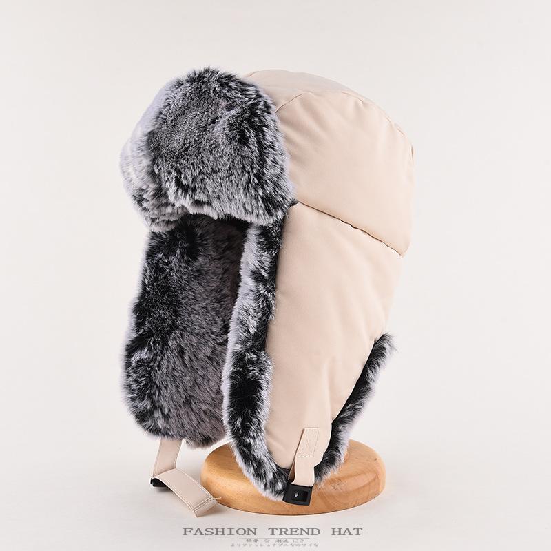 

Зимова м яка потовщена кепка Thunderbolt Чоловіча Велоспорт Захист вух Плюшева тепла бавовняна кепка Діти One Size рожевий